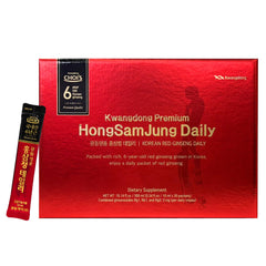 KWANGDONG Premium Red Ginseng daily stick pack for steady energy and immune support