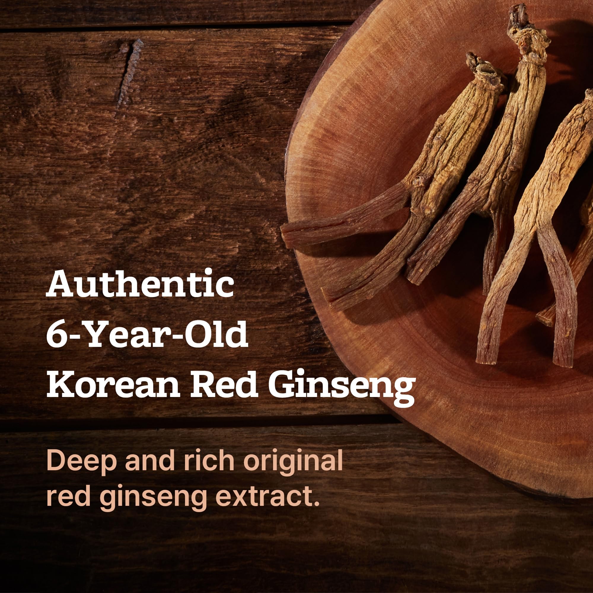 KWANGDONG Six-year roots closeup highlighting rich ginsenosides and flavor notes