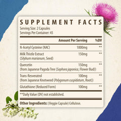 Kynderynl NAC label close-up showing high-dose 1000mg per serving