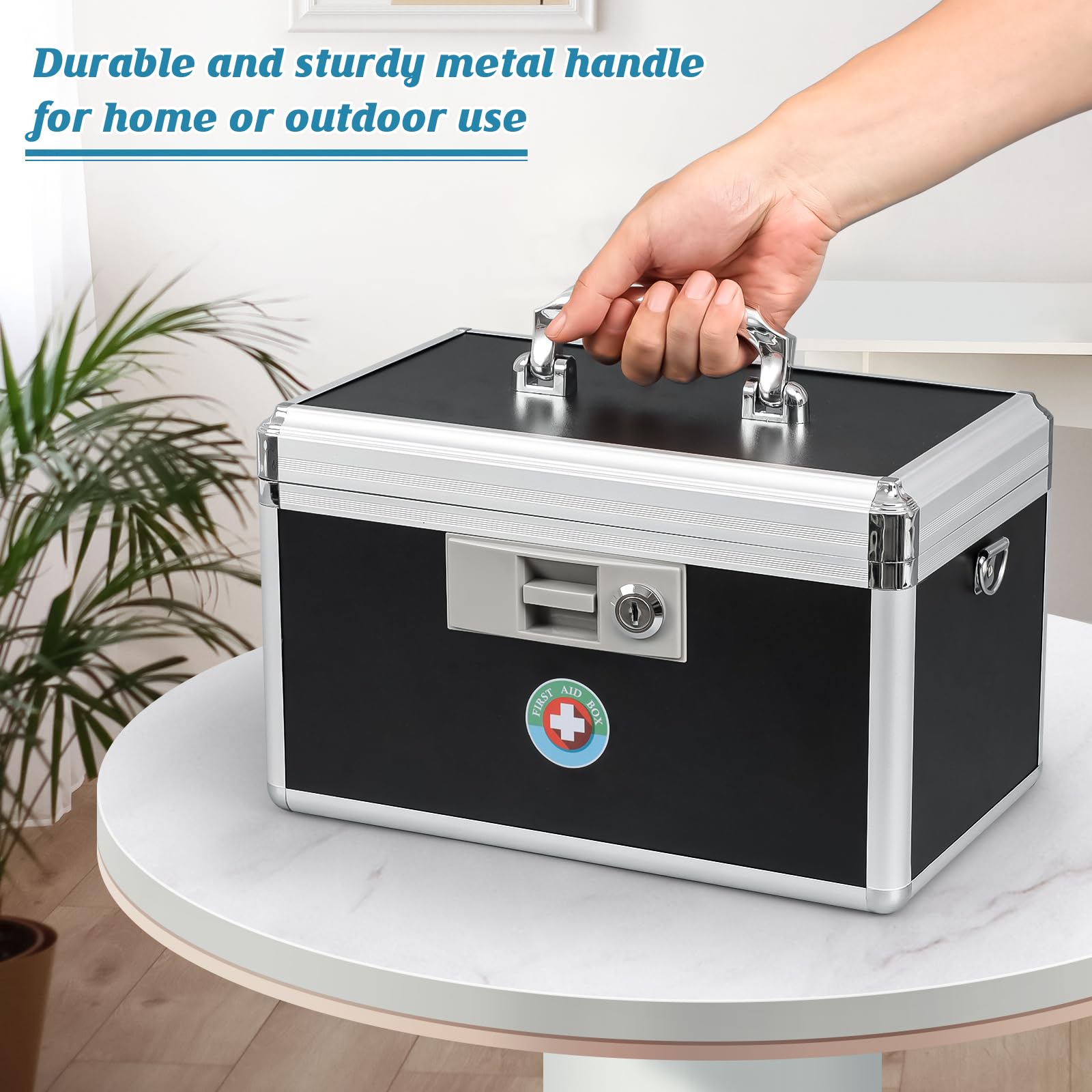 KYODOLED aluminium alloy box durability showcases long-lasting protection for medicines.