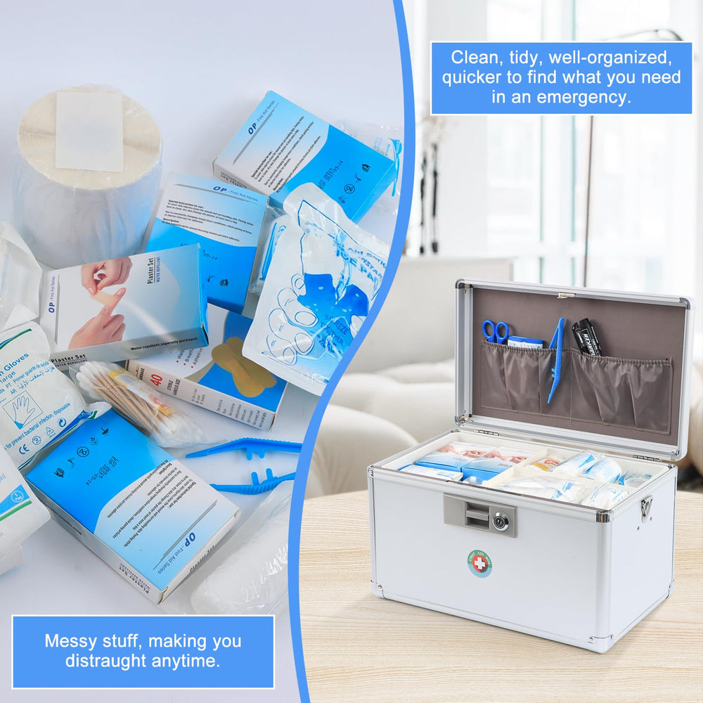 KYODOLED secure lock with two keys ensures safe storage.