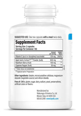 Kyolic Formula 106 capsules, convenient daily support for heart-friendly circulation.