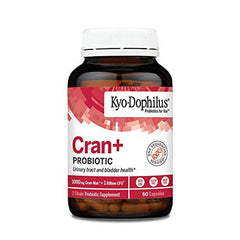 Cran-Max cranberry extract packaging highlights Bio-Shield technology.