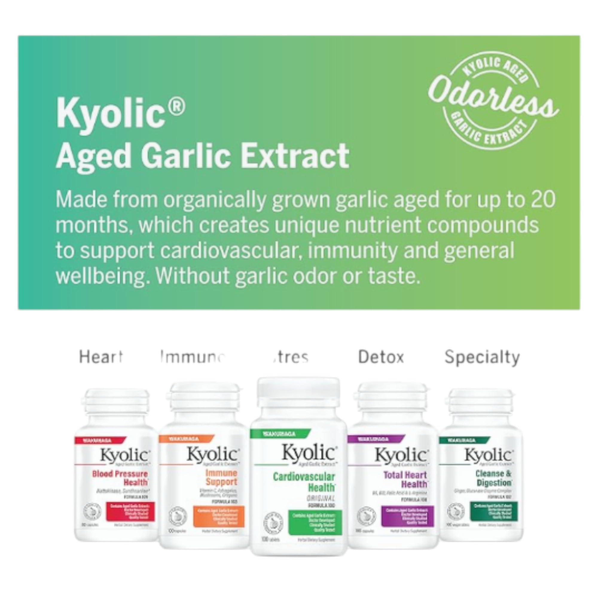 Kyolic daily-use scene with capsules, suggesting convenient incorporation into wellness routine.