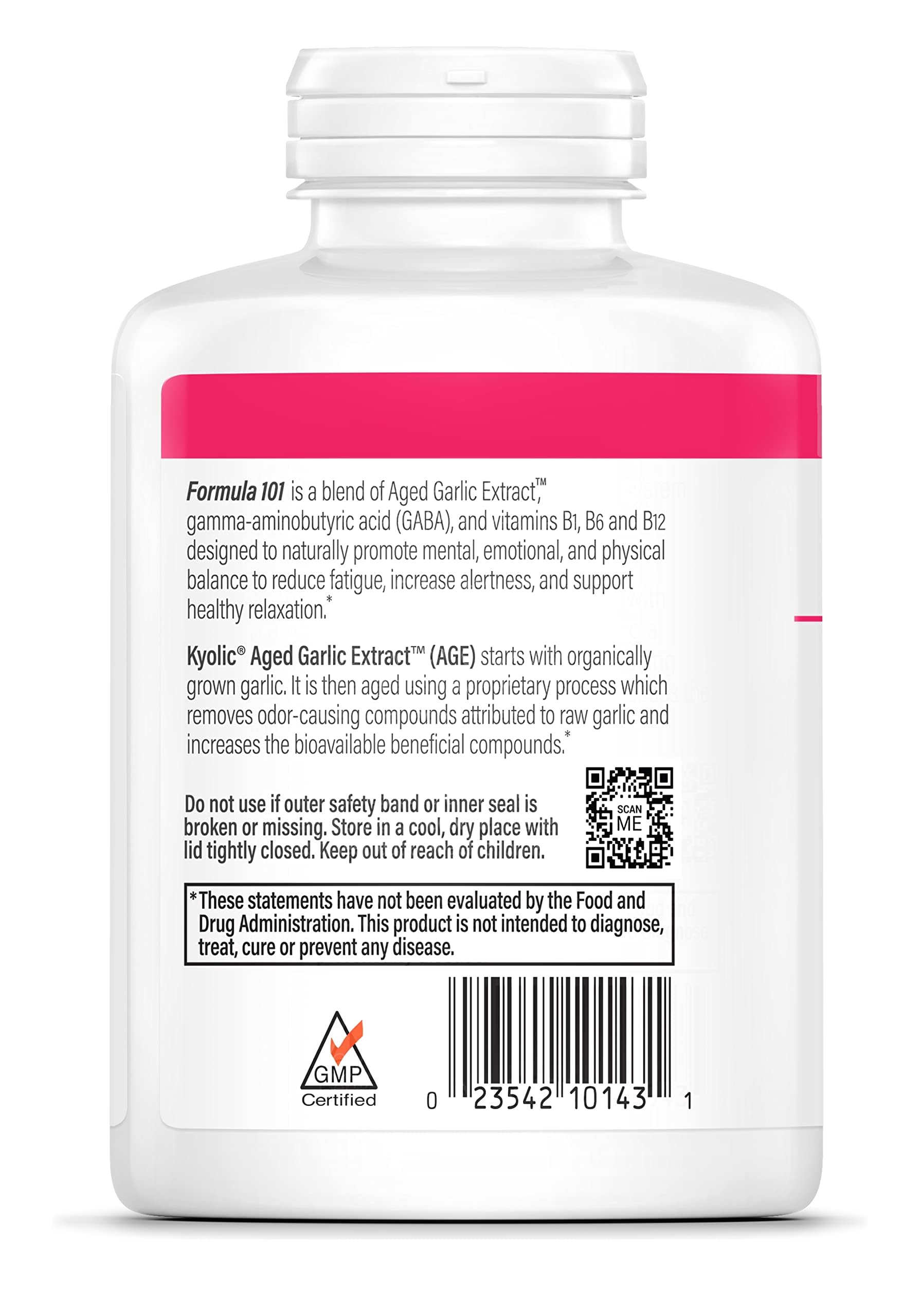 Kyolic aged garlic capsules emphasizing immune and digestion support