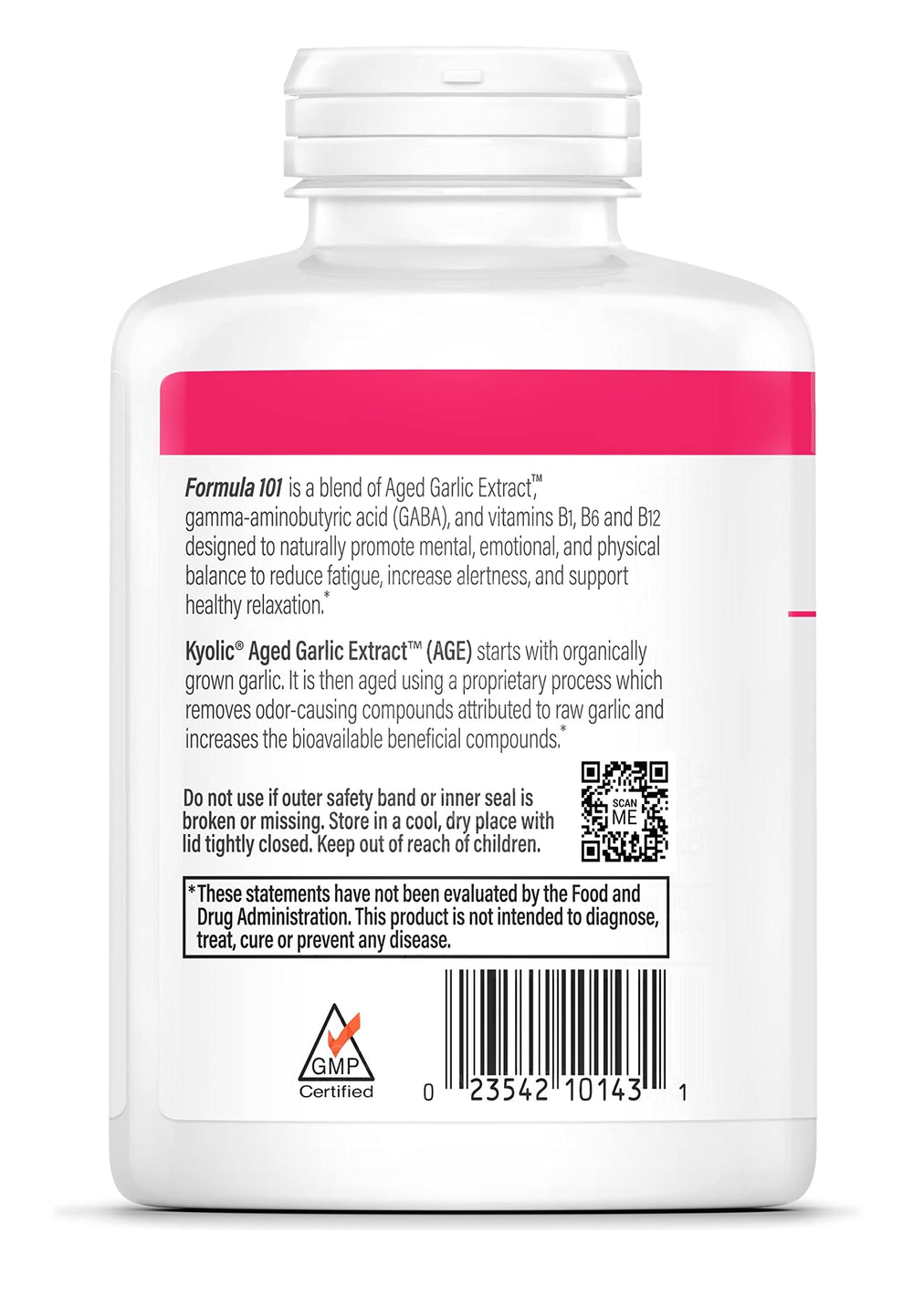 Kyolic aged garlic capsules emphasizing immune and digestion support