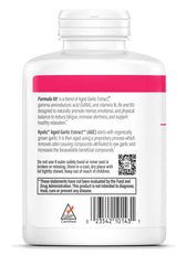 Kyolic aged garlic capsules emphasizing immune and digestion support