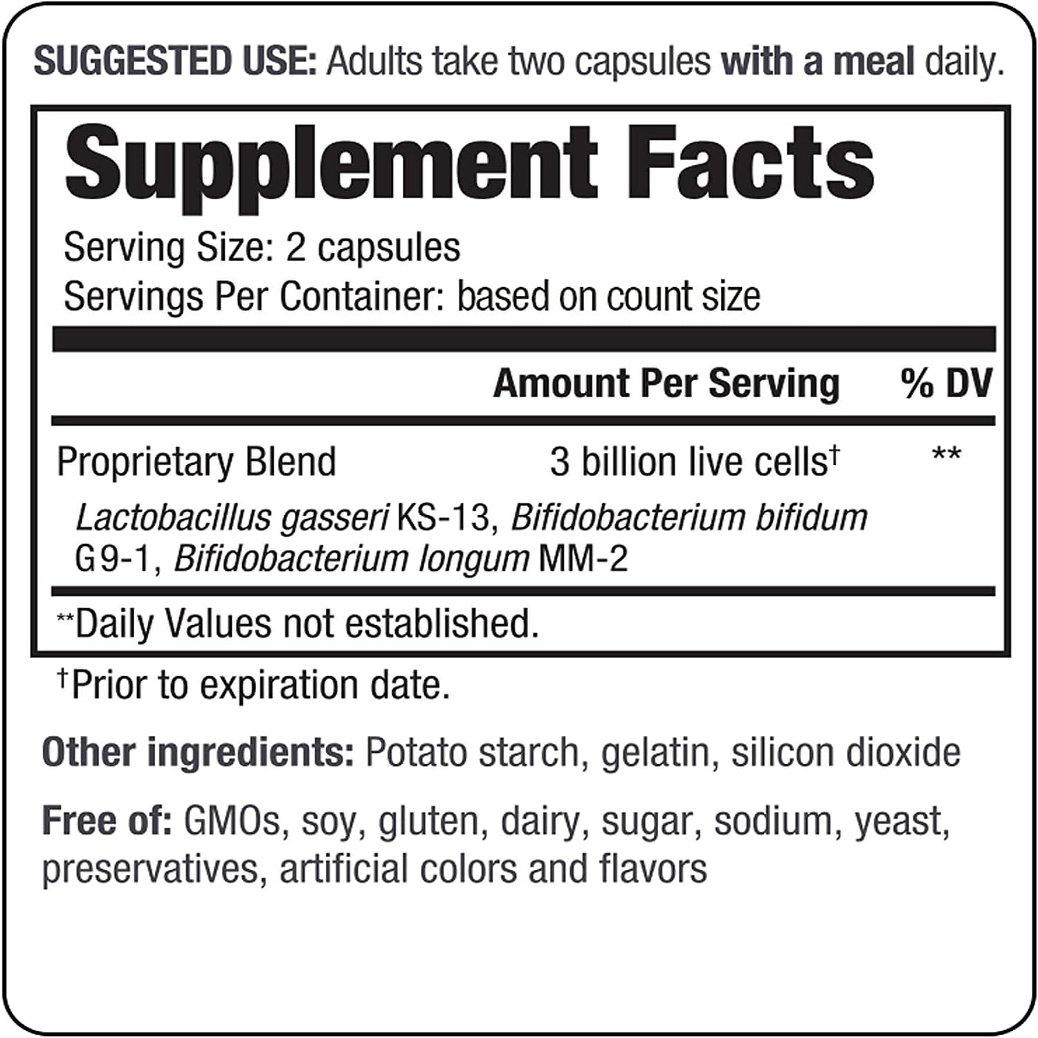 Kyolic Kyo-Dophilus digestive support capsules help maintain healthy intestinal function daily