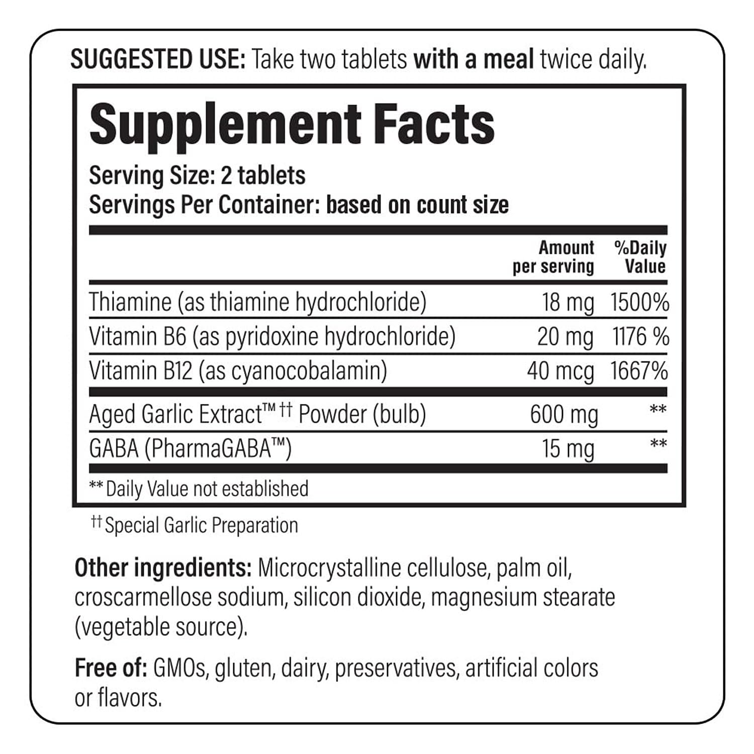 Kyolic Formula 101 bottle highlighting organic garlic and vitamins
