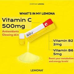 Kyung Nam Pharm LEMONA 500 mg vitamin C stick with no water needed.