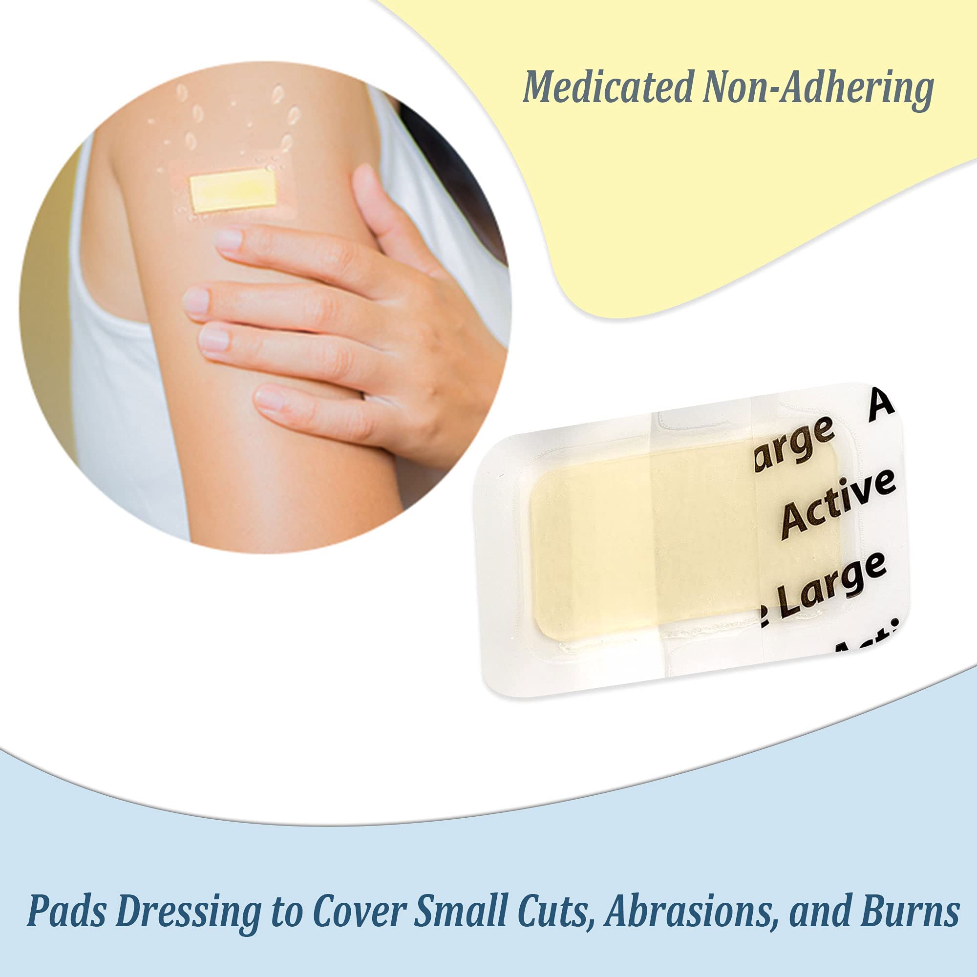 L-Mesitran Bandaje Miel-30 tamaño compacto: ideal para heridas pequeñas.