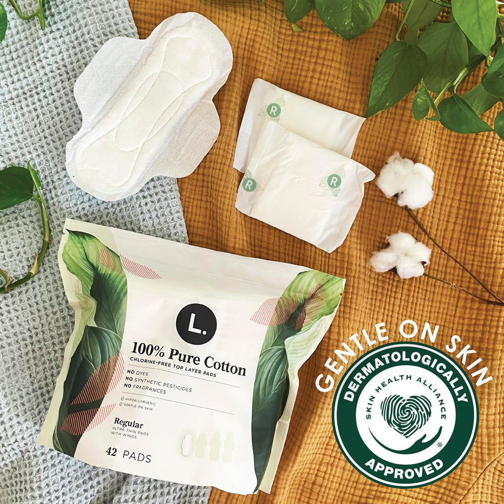 Unscented and dye-free design of L. Ultra Thin Pads