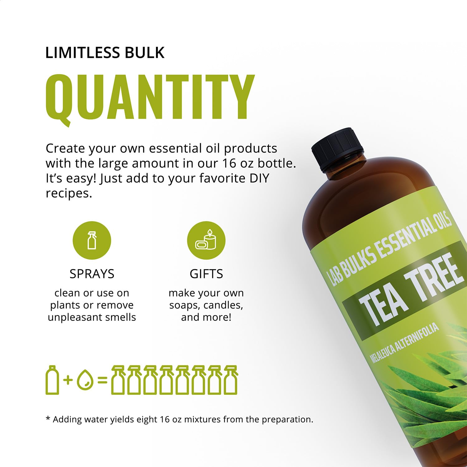 Ideal for soap making and DIY candles for subtle fragrance.