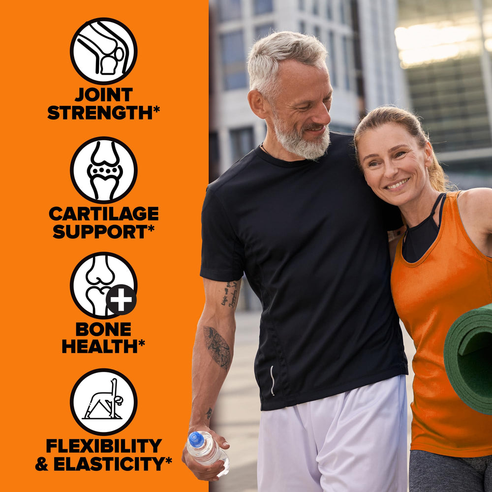Labrada Elastijoint knee-focused formula supports mobility during activity.