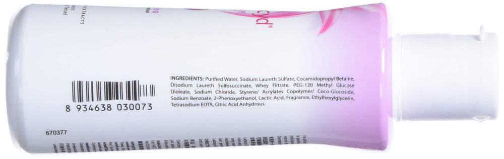 Close-up of Lactacyd All Day Care label highlighting mild formulation