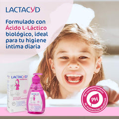 Lactacyd Girl 200ml packaging on a shelf showing size and pack of 1