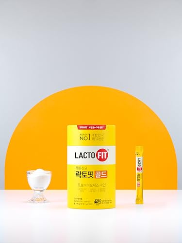 LACTO-FIT Chongkundang Gold yogurt-grape flavor enhances daily probiotic routine.