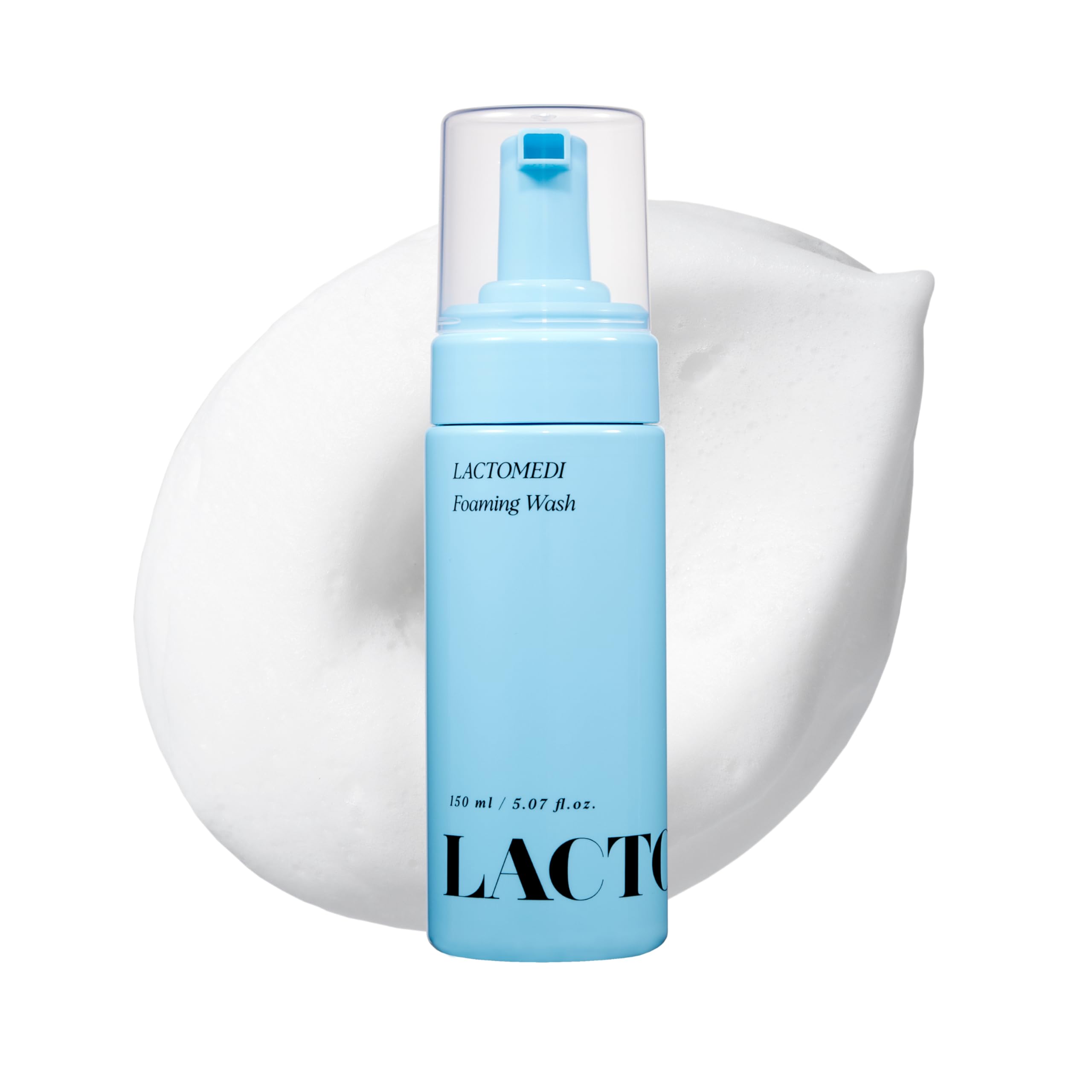 LACTOMEDI feminine wash pump bottle for gentle daily cleansing