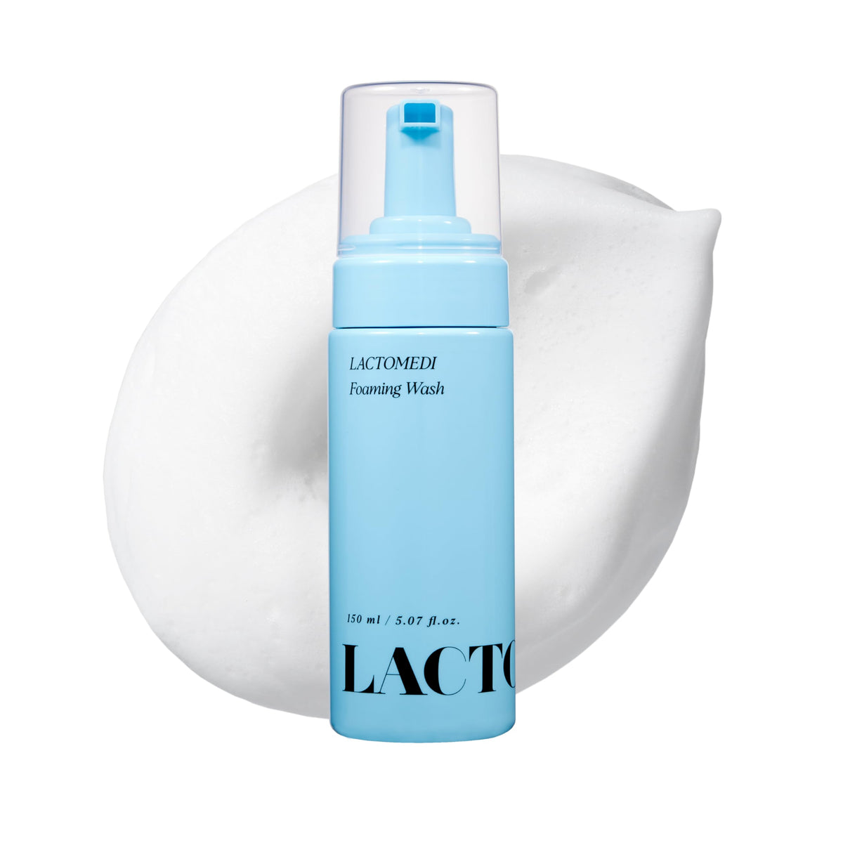 LACTOMEDI feminine wash pump bottle for gentle daily cleansing
