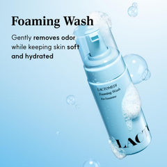 LACTOMEDI foaming cleanser close-up foam delivering soothing cleanse
