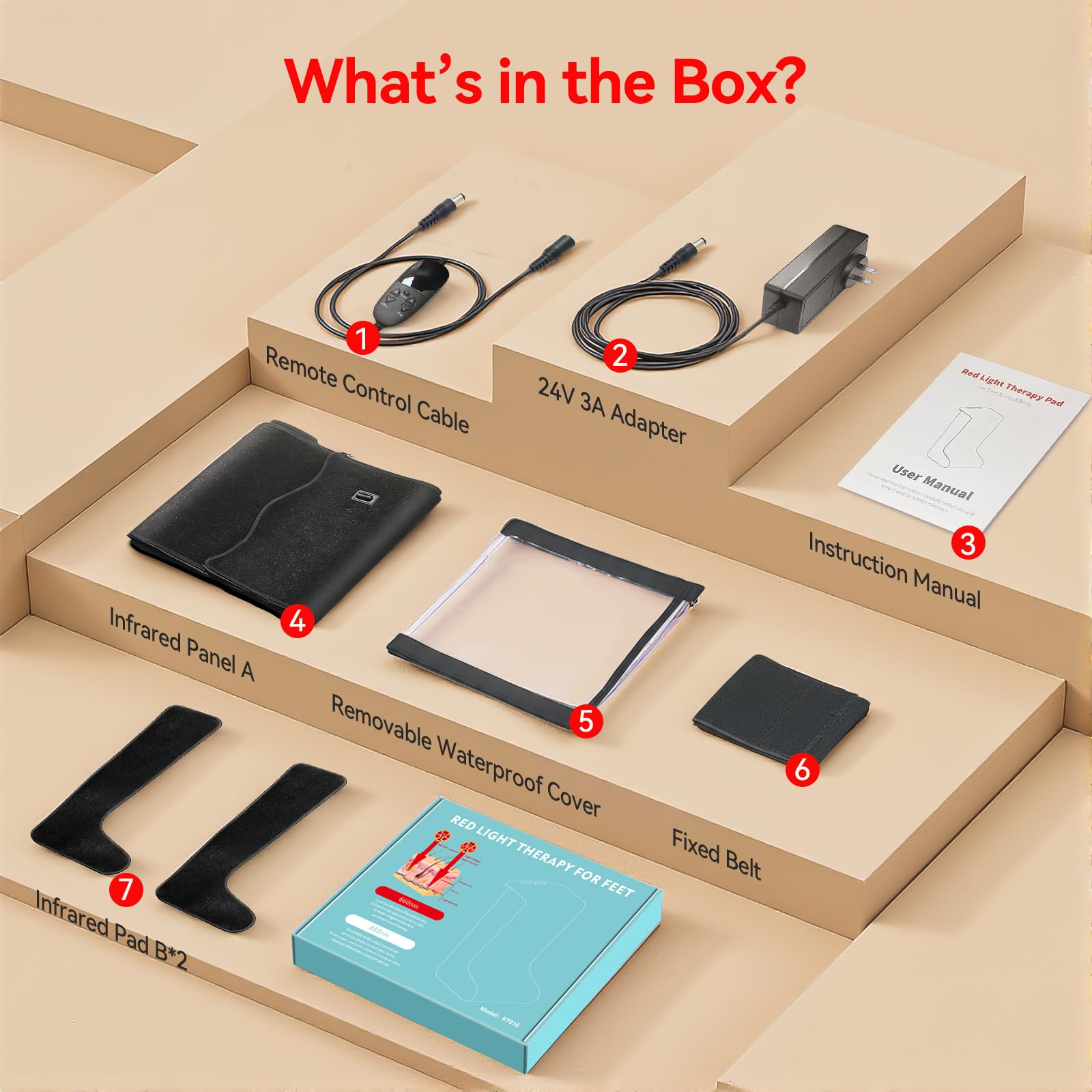 LAFCARE portable design fits home, office, or travel use.