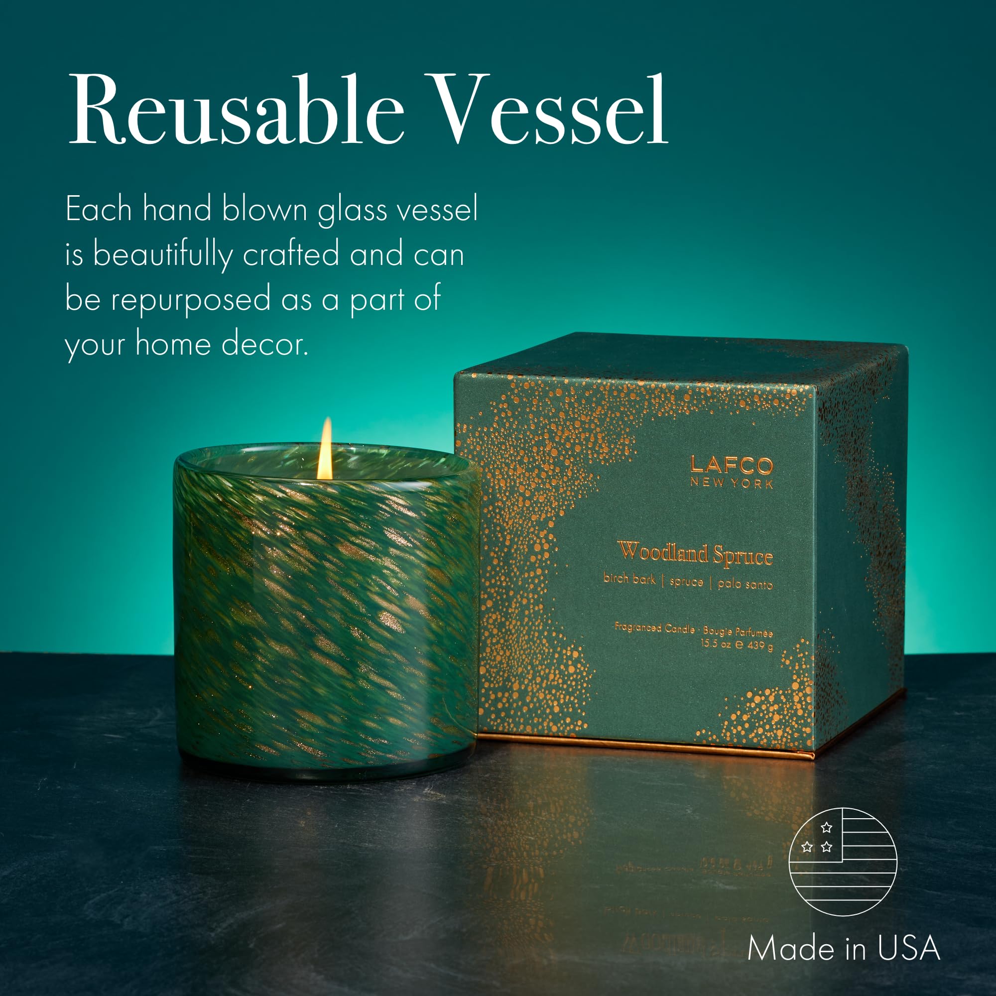 LAFCO New York Woodland Spruce gift-ready packaging invites thoughtful gifting.