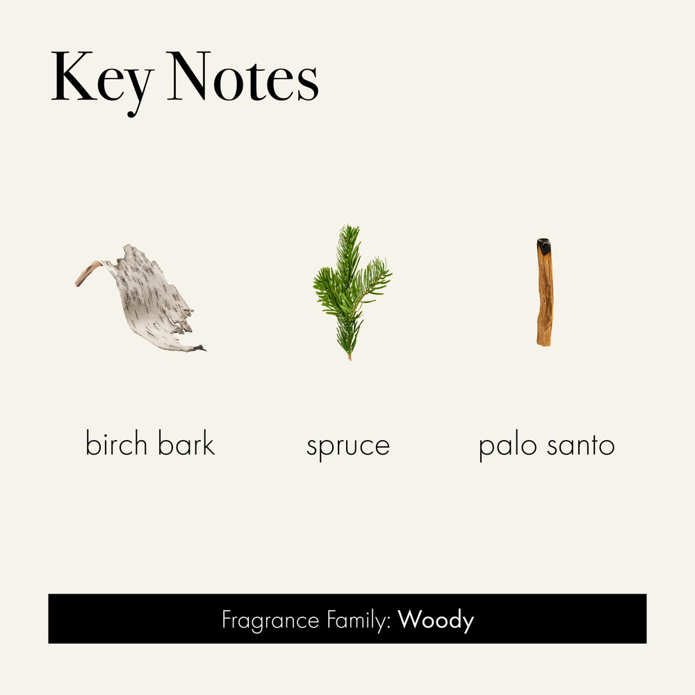 LAFCO New York Woodland Spruce wax close-up highlights renewable soy formula.