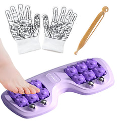 Lafeet portable foot massage roller with dual acupressure for soothing relief and improved circulation.