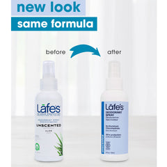 Lafe's deodorant with aloe vera for soothing application