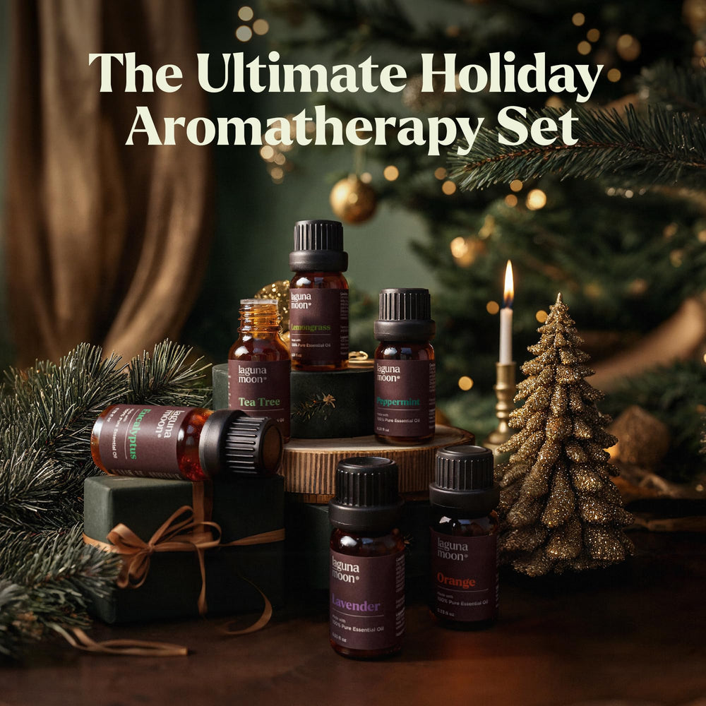 Lagunamoon Eucalyptus oil steam-diffuser scene - refreshes air and ambiance.