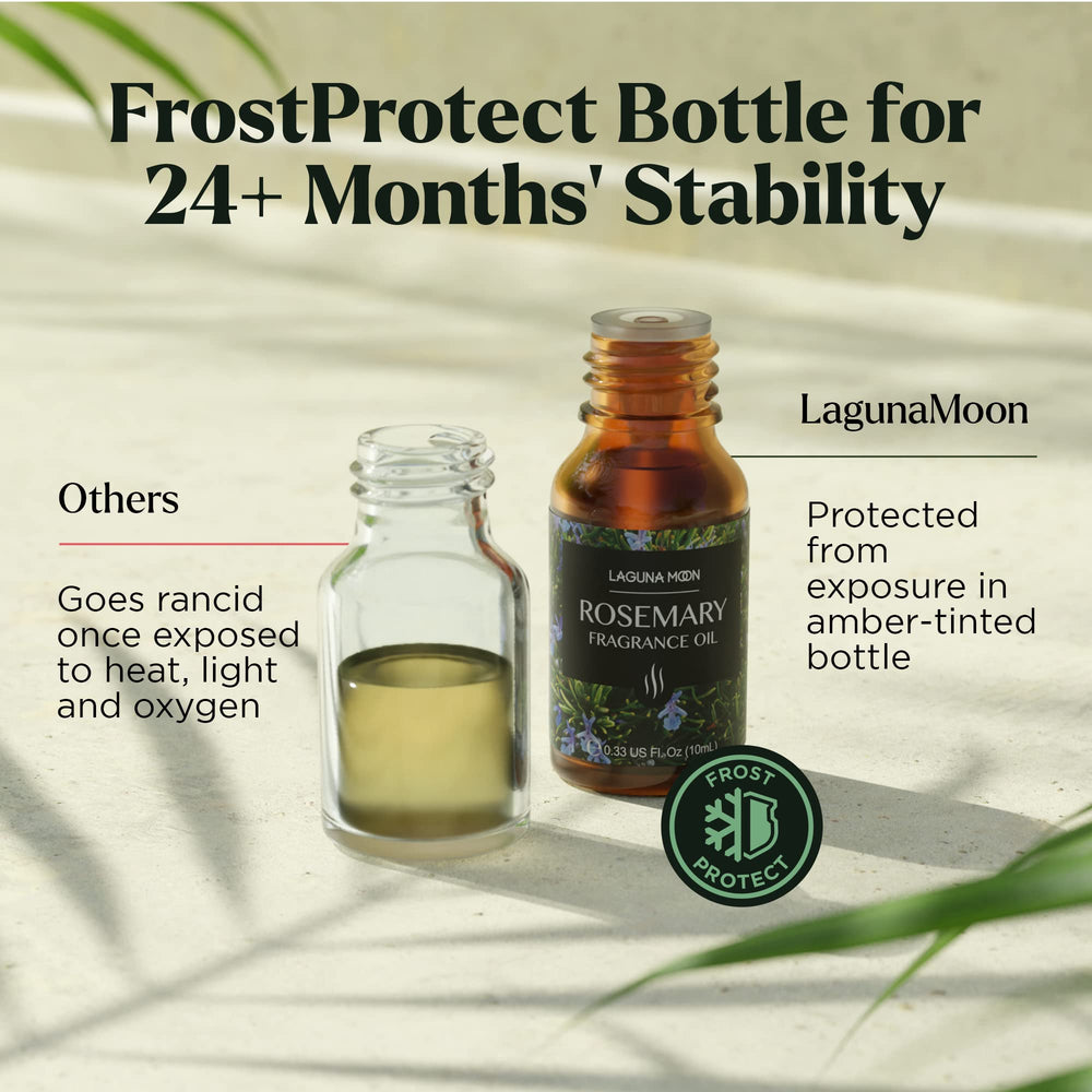 Lagunamoon Black Orchid fragrance oil bottle for luxurious scented products.