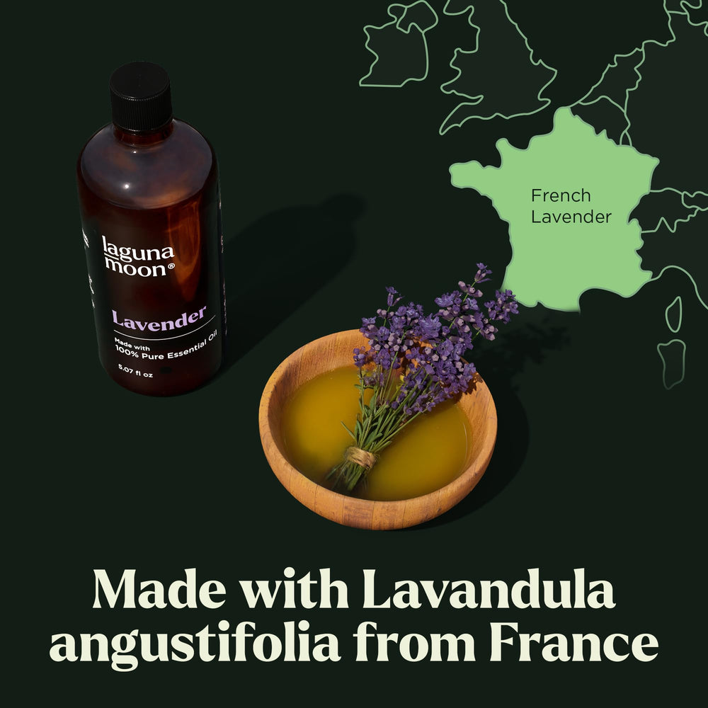 Lagunamoon Lavender Oil ideal for candle making and crafts.