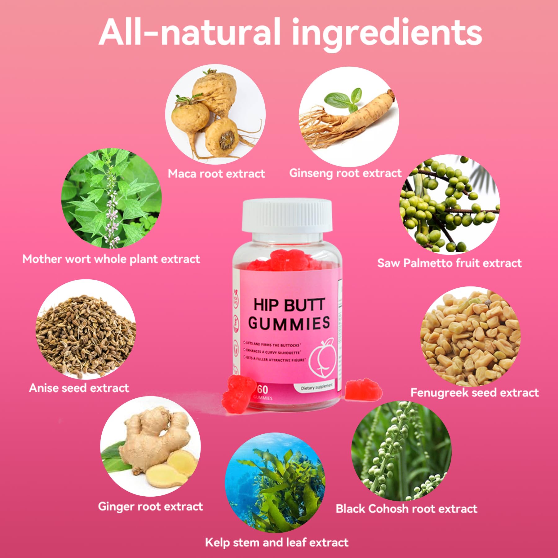 Laicuherb BBL Gummies vegan and plant-based, suitable for mindful diets.