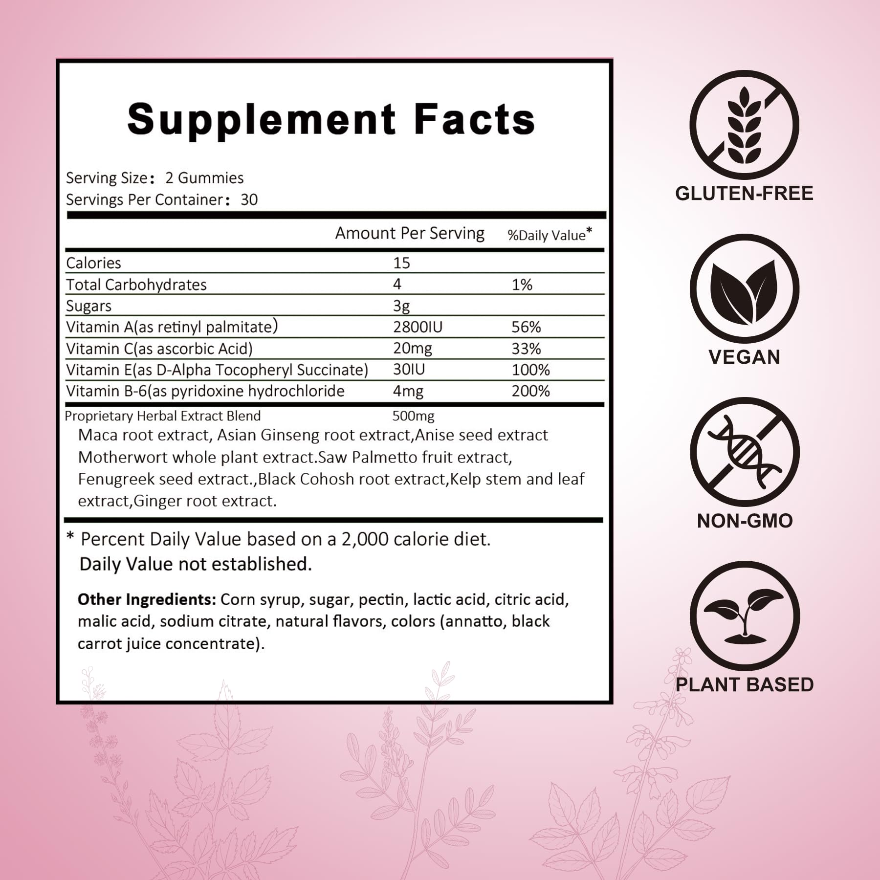 Laicuherb BBL Gummies women-focused packaging communicates curves concept.