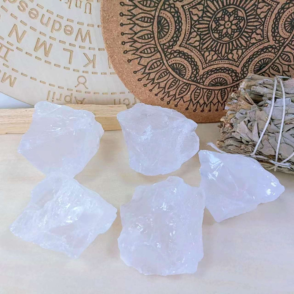 LAIDANLA Clear Quartz natural large crystal suitable for fountains and crafts.