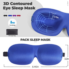 Lainlight 3D eye mask contour highlights eye-space for comfort