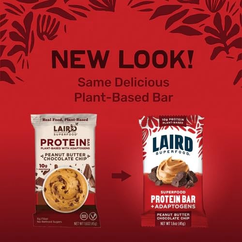 Laird Superfood bar on-the-go packaging, convenient snack before or after workouts.