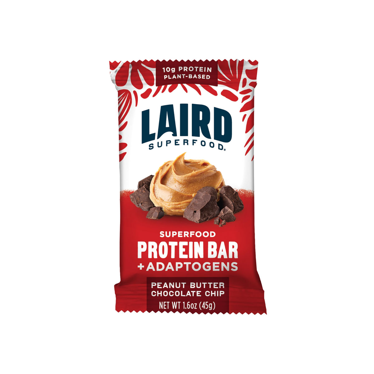 Laird Superfood Functional Protein Bar ingredients close-up for a clean, mindful on-the-go snack.