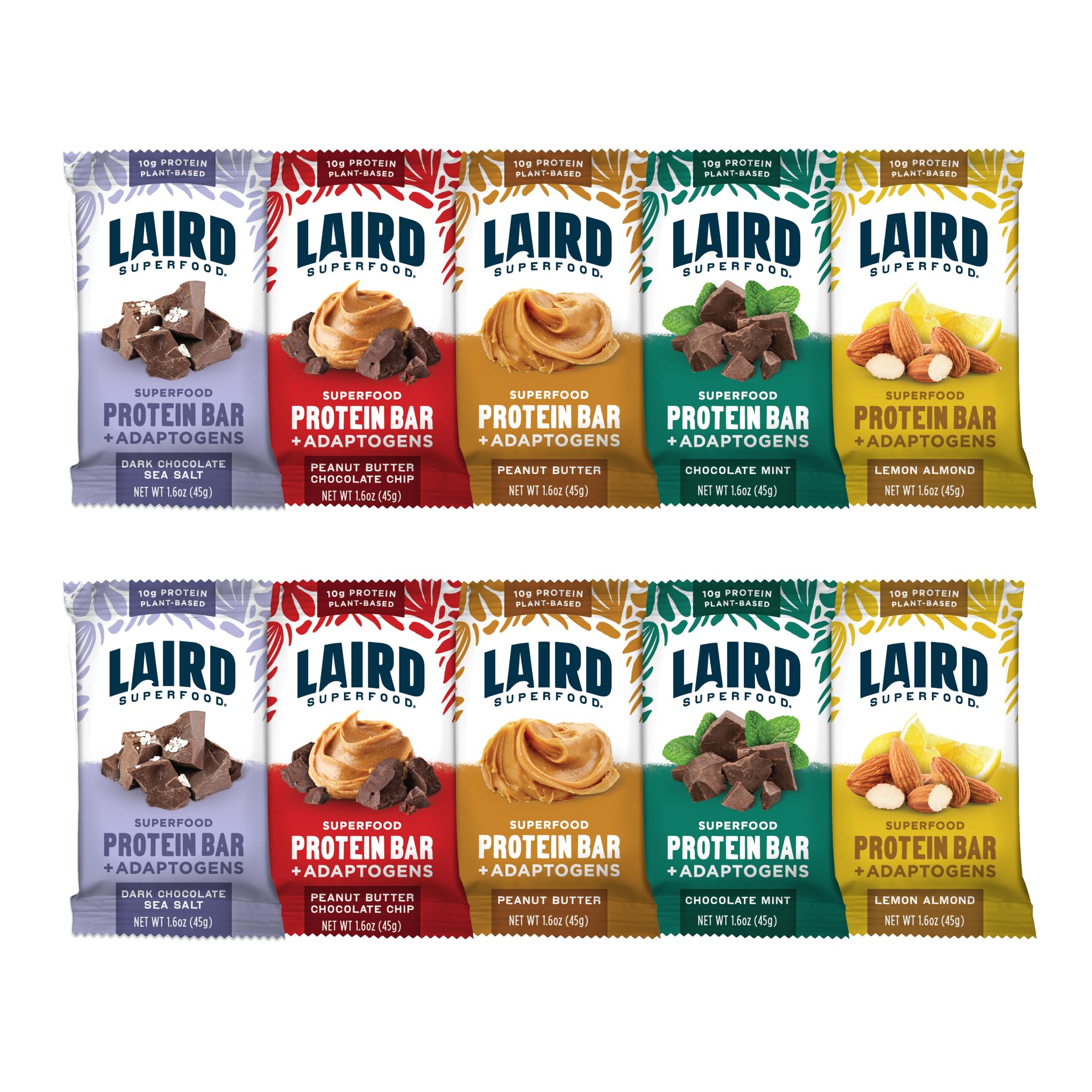 Laird Superfood Functional Protein Bar package view for convenient on-the-go fuel