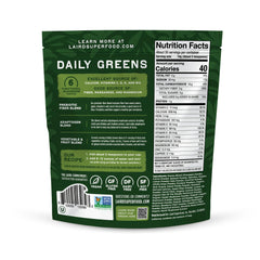 Laird Superfood Prebiotic Daily Greens mixing action creates a smooth, vibrant green beverage
