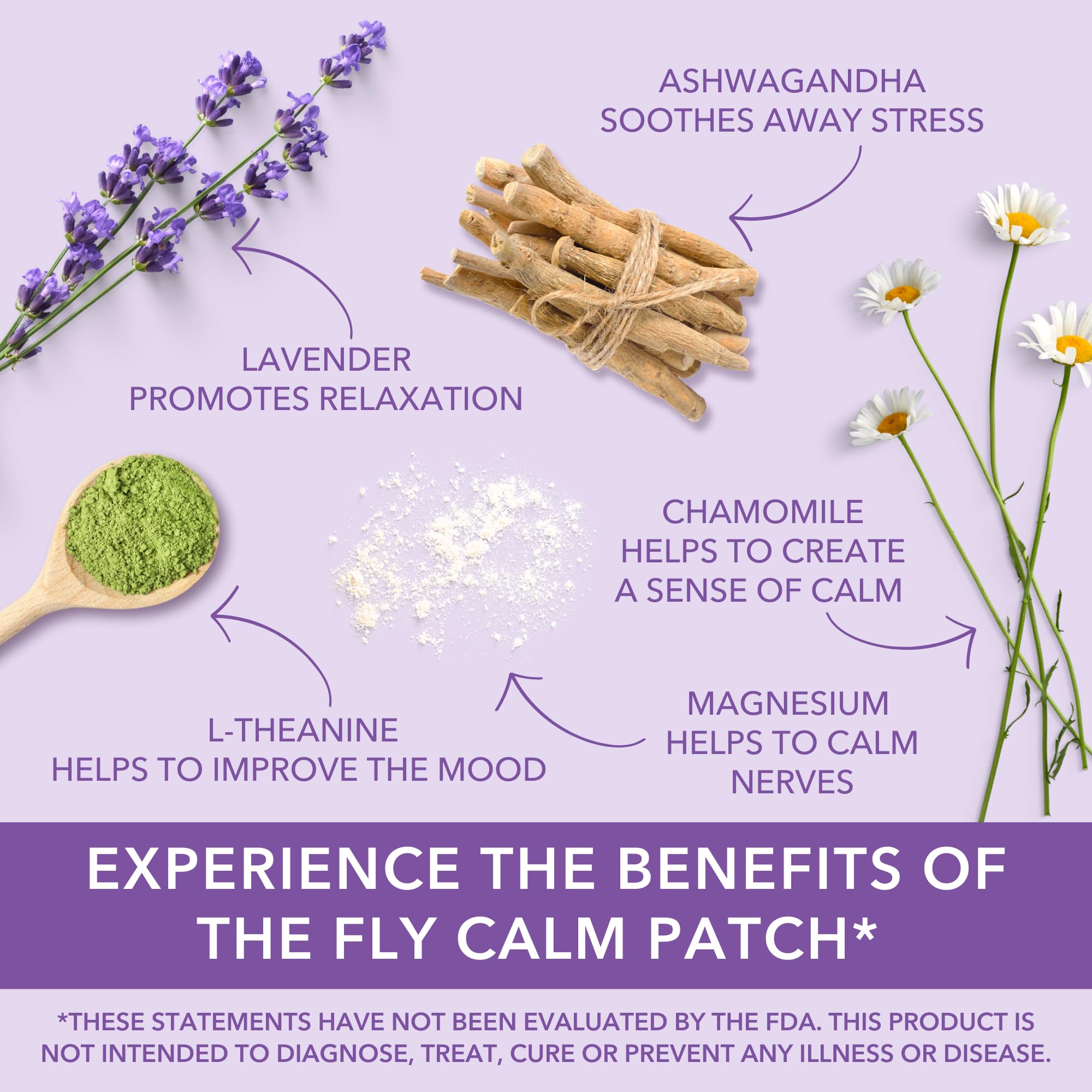 Laki Naturals time-release patch illustration communicates up to eight hours