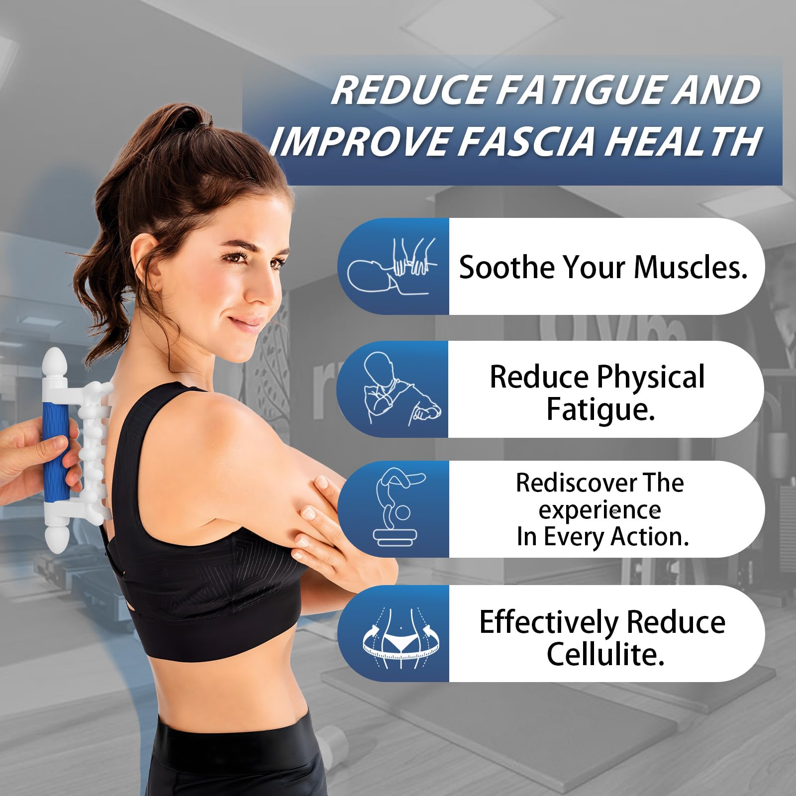 Lalawlife back and neck release tool targeting tension