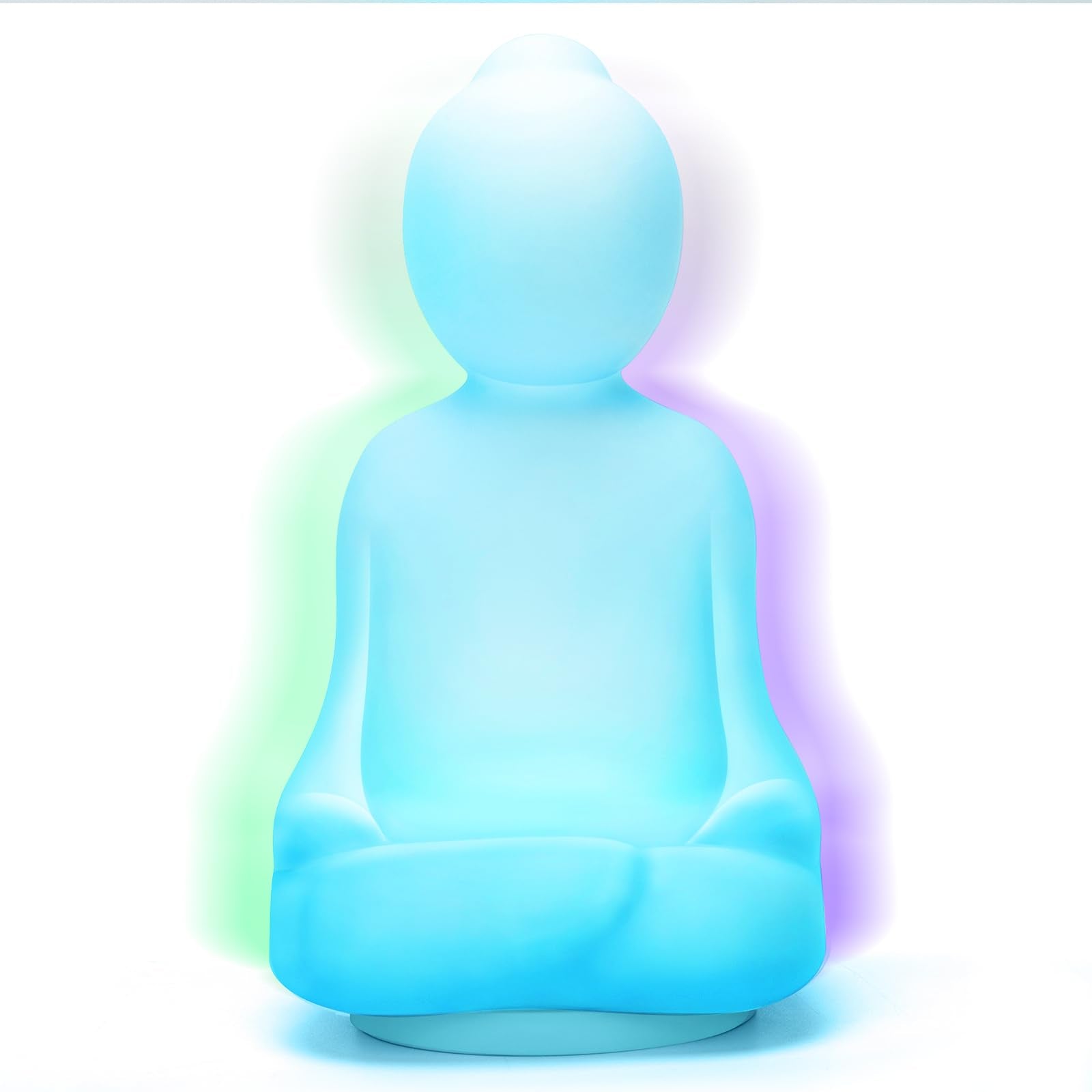 Lalifebuss Mindfulness Breathing Yoga green light guides a calm inhale for focus.