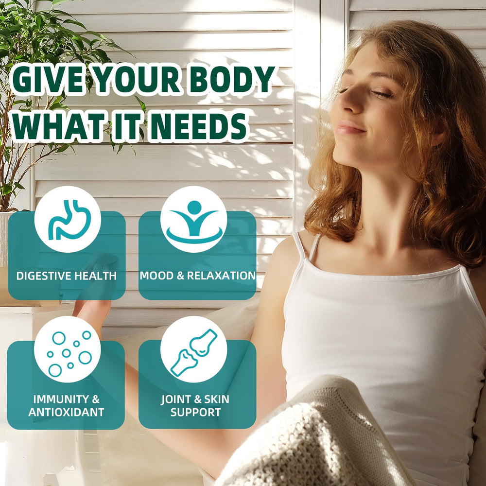 LAMFQA Graviola leaf extract appears in a vegan, non-GMO blend for clean wellness.