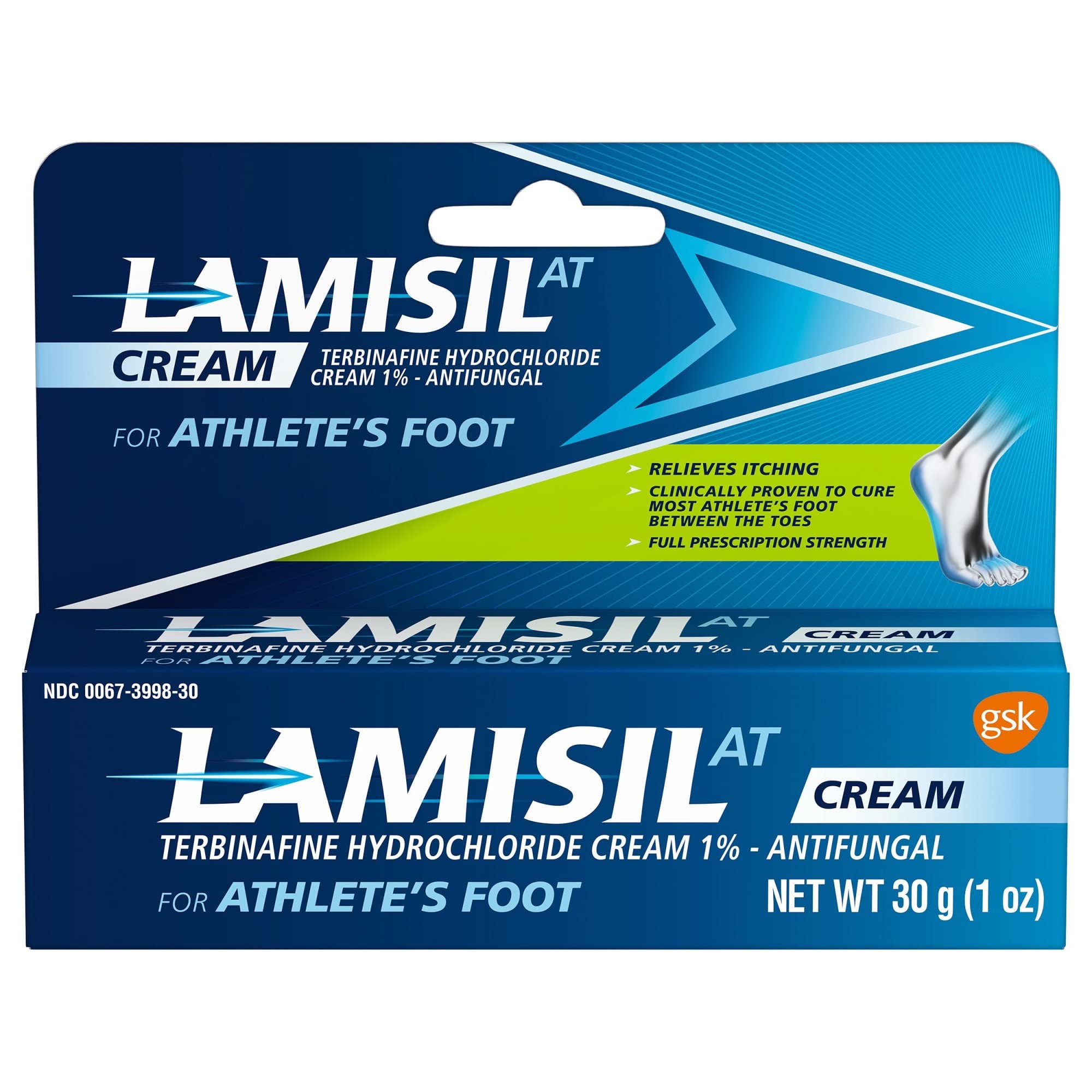 Lamisil Athelete's Foot Cream full prescription strength explained