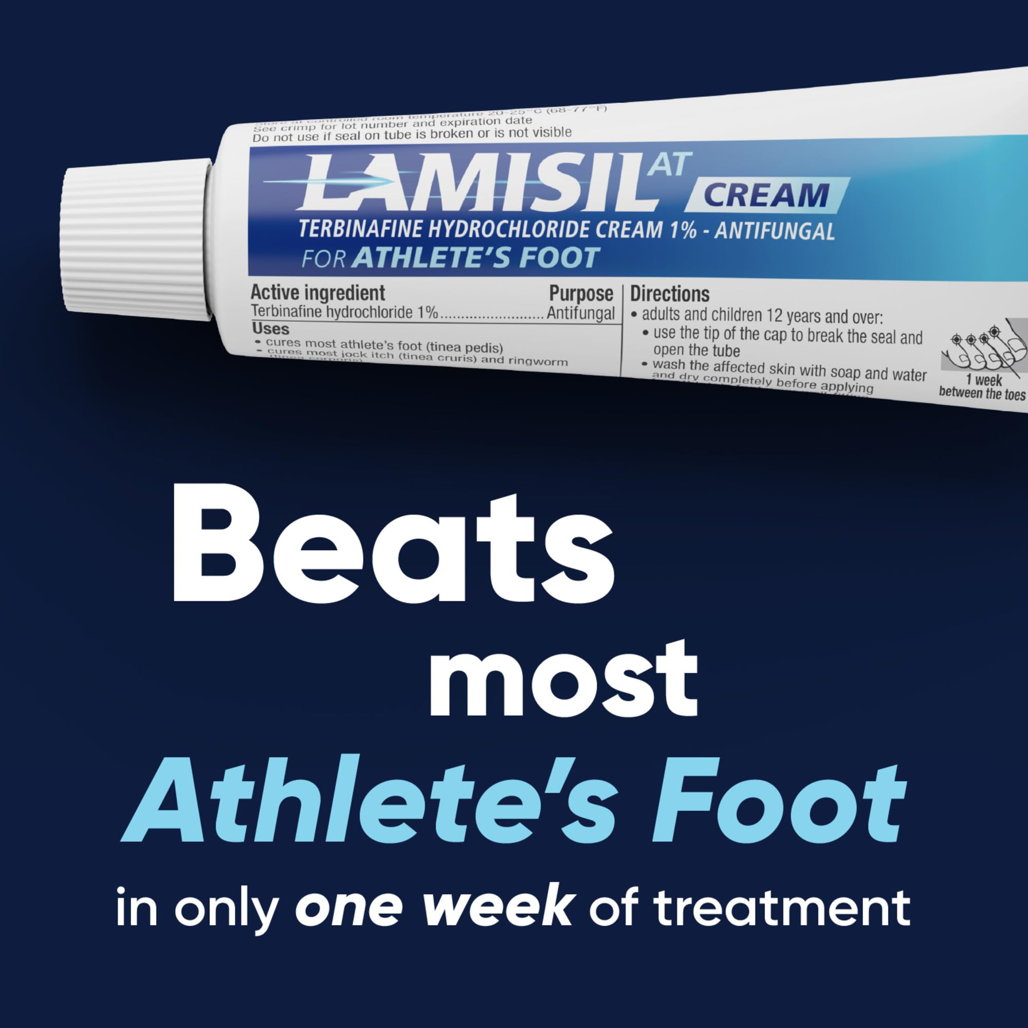 Lamisil doctor-recommended brand for athlete's foot