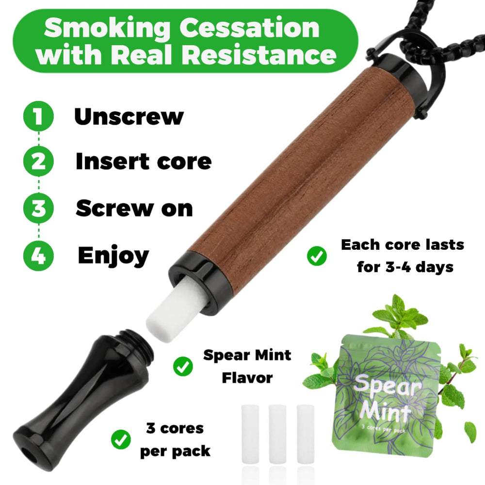 LAMKHOO mint pod refill pack provides continuous mint inhalation on the go.