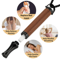 LAMKHOO unisex rosewood design suits any style while promoting a smoke-free lifestyle.
