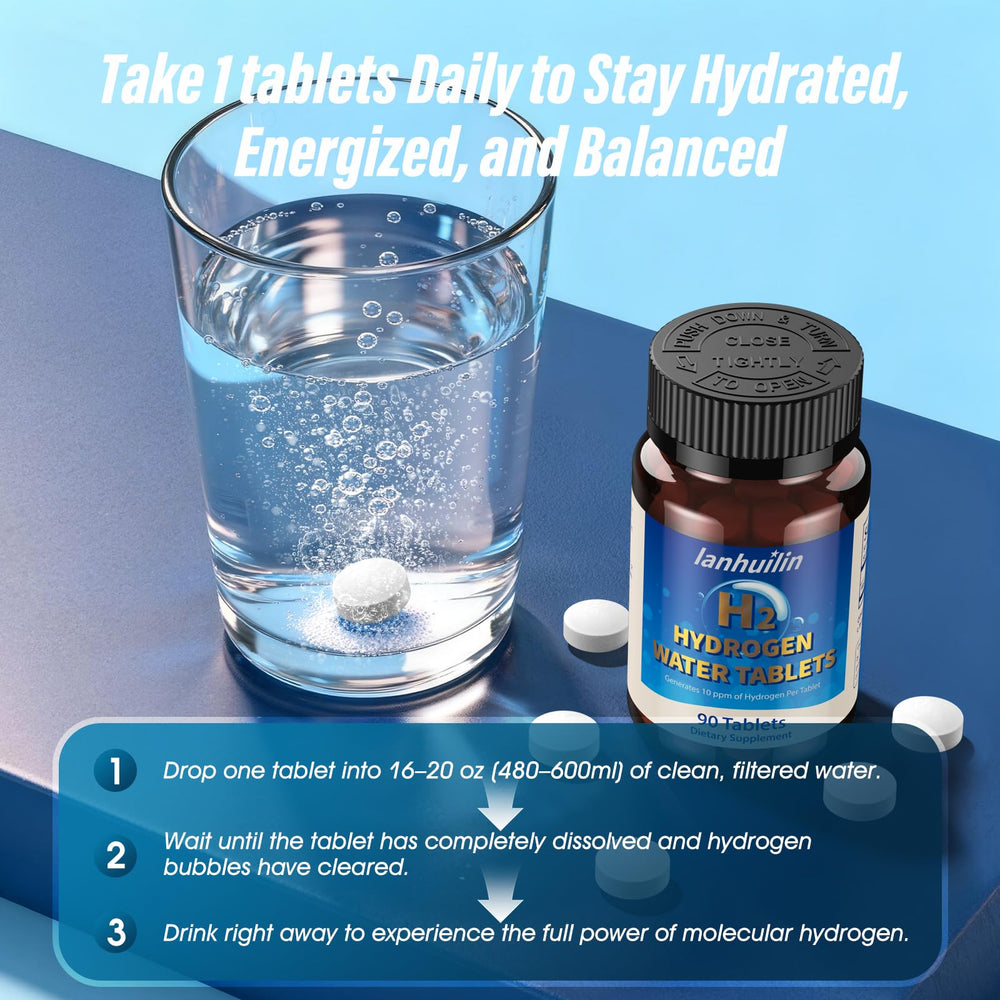 Lanhuilin bottle ready for daily hydration routine.