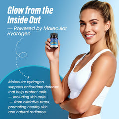 Lanhuilin magnesium-core tablet close-up highlighting high hydrogen content.